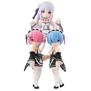 デスクトップアーミー Re:ゼロから始める異世界生活 (3個セット) (フィギュア)