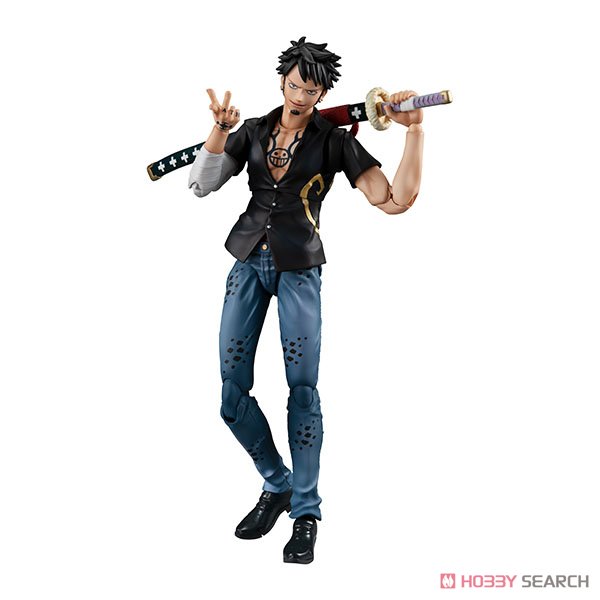 ヴァリアブルアクションヒーローズ ONE PIECE トラファルガー・ロー Ver.2 (フィギュア) 商品画像3