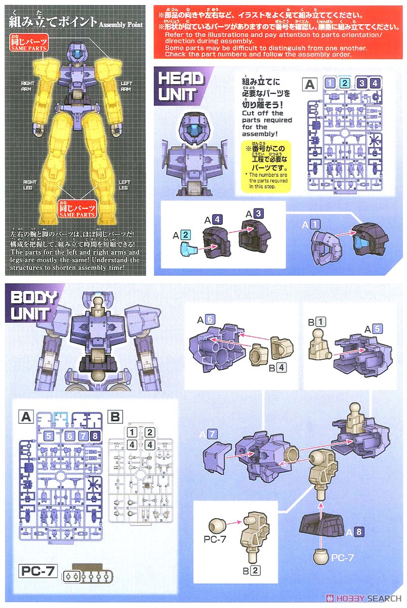 30MM eEXM-17 アルト[パープル] (プラモデル) 設計図1