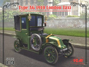 ルノー タイプ AG 1910年 ロンドンタクシー (プラモデル)