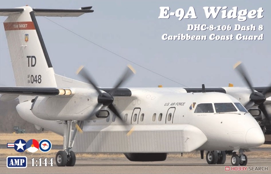 E-9A ウィジェット/DHC-8-106 Dash-8 海上監視機 (プラモデル) パッケージ1