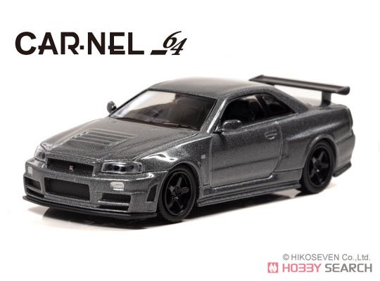 NISMO R34 GT-R Z-tune 2004 (Gray Metallic) (ミニカー) 商品画像1