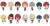 TV Animation [Ensemble Stars!] Acrylic Key Ring Collection w/Stand Parfait C (Set of 14) (Anime Toy) Item picture1