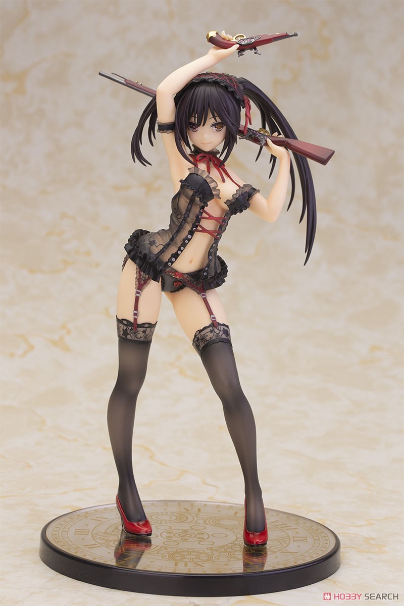 Kurumi Tokisaki: Lingerie Ver. Black Color (PVC Figure) Item picture1