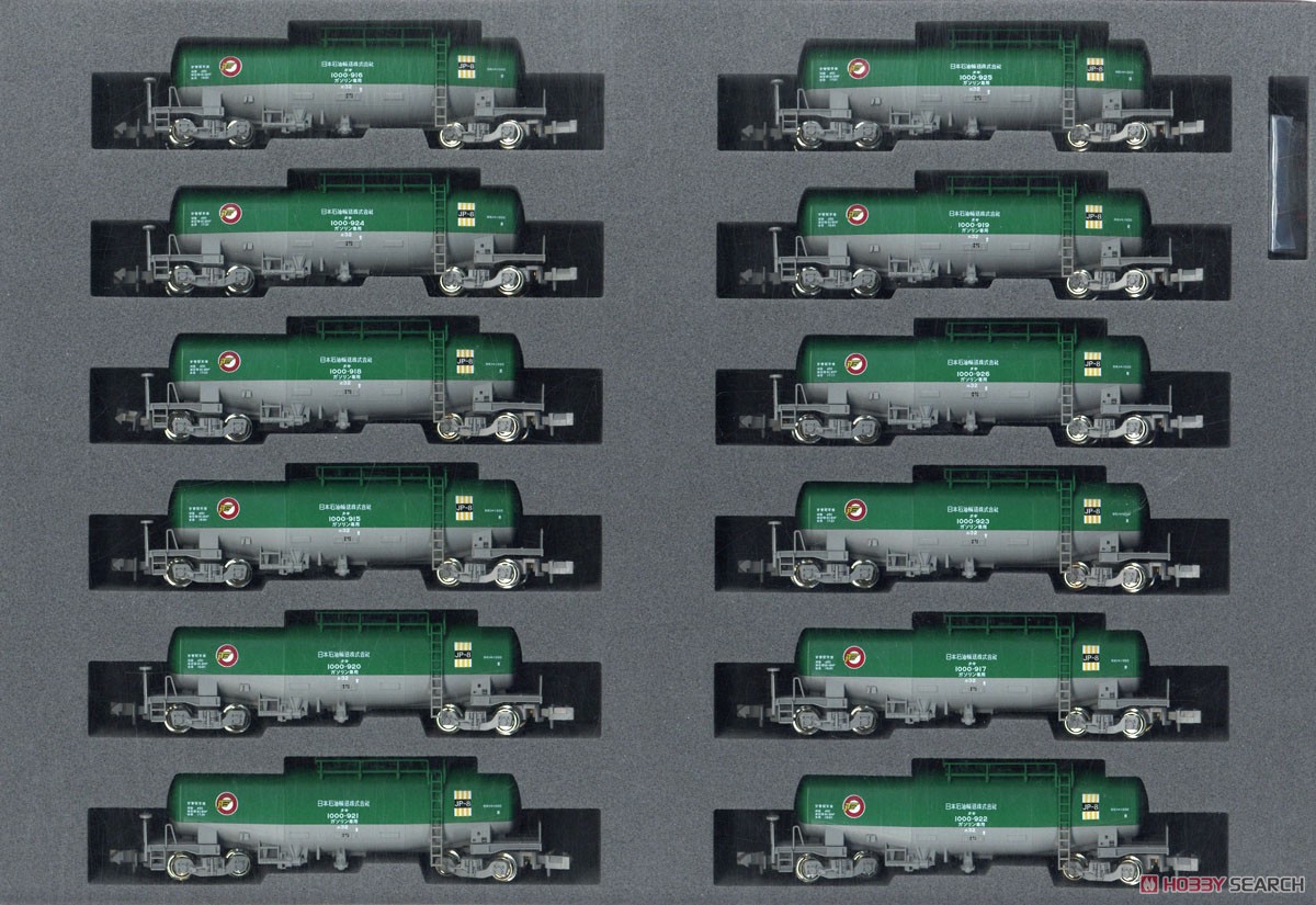 タキ1000 日本石油輸送 (米軍燃料輸送列車) (12両セット) (鉄道模型) 商品画像1
