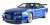 Nissan Skyline R34 GT-R Mine`s (Blue) Hong Kong Exclusive Model (Diecast Car) Item picture1
