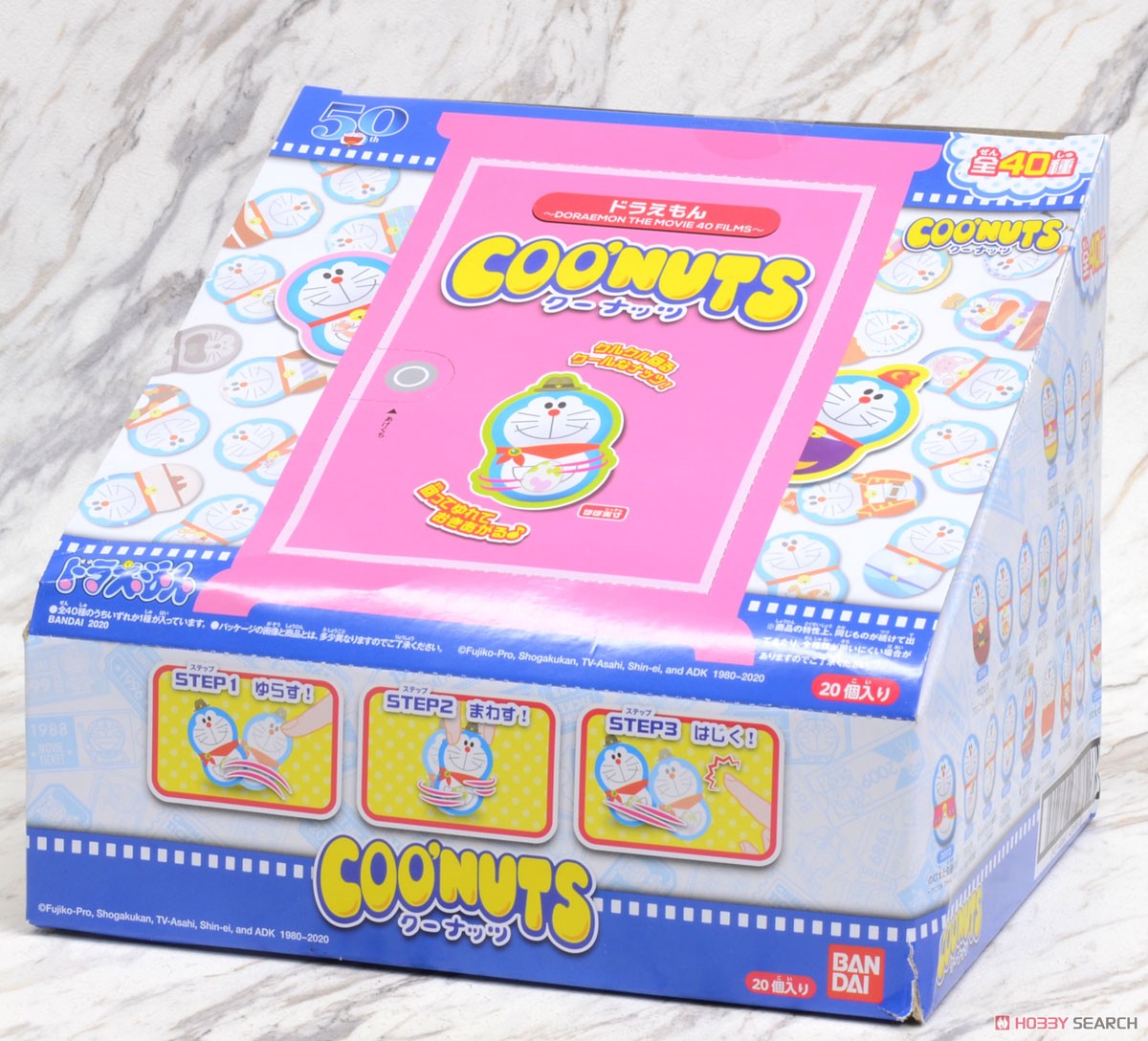 Coo`nuts Doraemon -Doraemon the Movie 40 Films- (Set of 20) (Shokugan) Package1