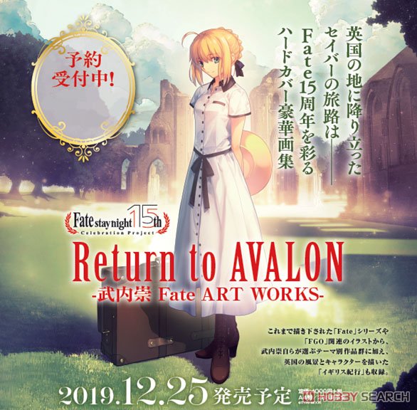 Return to AVALON -武内崇Fate ART WORKS- (画集・設定資料集) その他の画像1
