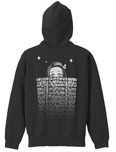 Demon Slayer: Kimetsu no Yaiba Kago no Nakano Nezuko Zip Parka Black M (Anime Toy)