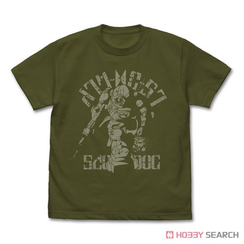 装甲騎兵ボトムズ スコープドッグヴィンテージ Tシャツ MOSS M (キャラクターグッズ) 商品画像1