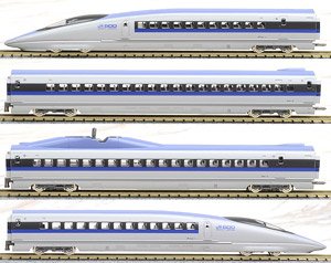 JR 500系 東海道・山陽新幹線 (のぞみ) 基本セット (基本・4両セット) (鉄道模型)