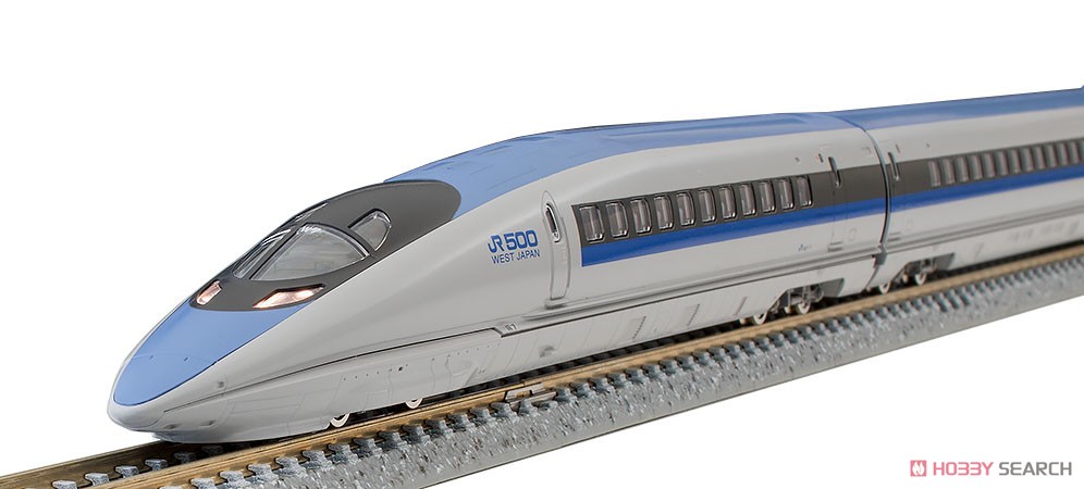 JR 500系 東海道・山陽新幹線 (のぞみ) 基本セット (基本・4両セット) (鉄道模型) 商品画像7