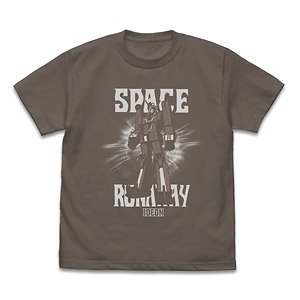 伝説巨神イデオン SPACE RUNAWAY IDEON Tシャツ CHARCOAL S (キャラクターグッズ)