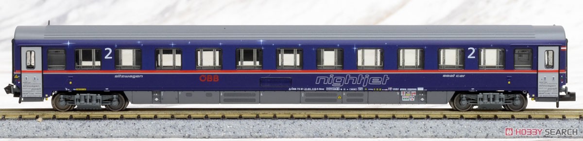 OBB nightjet EN470 Zurich-Hamburg Ep.VI 3両セット ★外国形モデル (鉄道模型) 商品画像5
