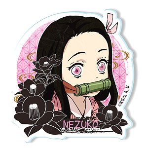[Demon Slayer: Kimetsu no Yaiba] Acrylic Badge Design 02 (Nezuko Kamado) (Anime Toy)
