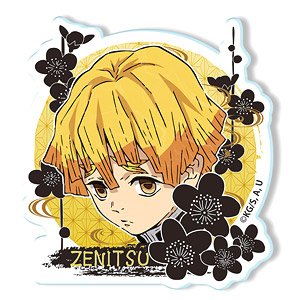 [Demon Slayer: Kimetsu no Yaiba] Acrylic Badge Design 03 (Zenitsu Agatsuma) (Anime Toy)