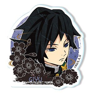 [Demon Slayer: Kimetsu no Yaiba] Acrylic Badge Design 06 (Giyu Tomioka) (Anime Toy)