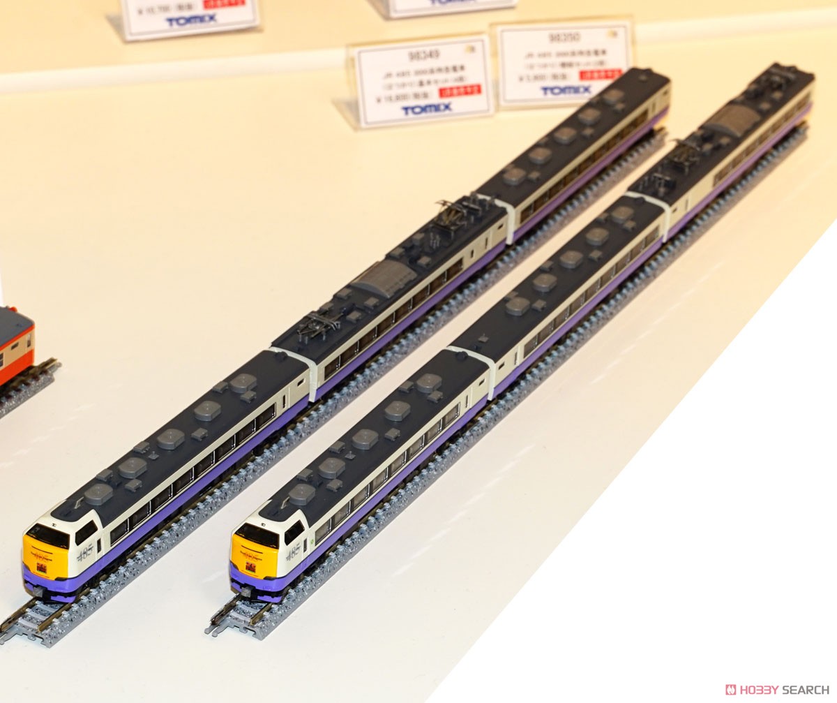 JR 485-3000系 特急電車 (はつかり) 基本セット (基本・4両セット) (鉄道模型) その他の画像2