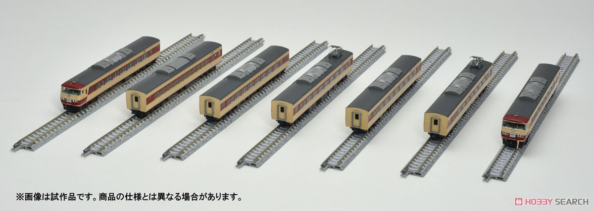 JR 185-200系 特急電車 (国鉄特急色) セット (7両セット) (鉄道模型) その他の画像1