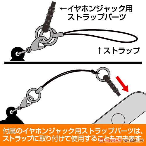 The Case Files of Lord El-Melloi II: Rail Zeppelin Grace Note Gray Acrylic Tsumamare Strap (Anime Toy) その他の画像3
