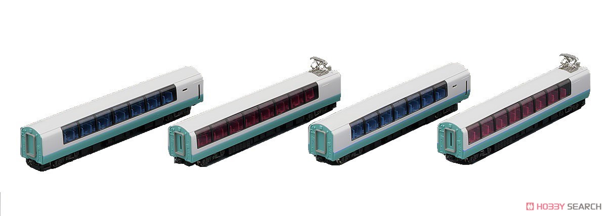 JR 251系特急電車 (スーパービュー踊り子・2次車・新塗装) 増結セット (増結・4両セット) (鉄道模型) 商品画像1