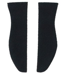 50 Crew Socks (Black) (Fashion Doll)