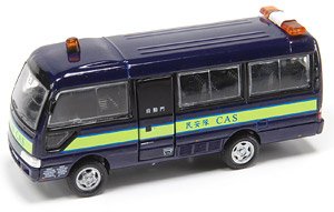 Tiny City No.30 トヨタ コースター CAS 民安隊車両 (ミニカー)