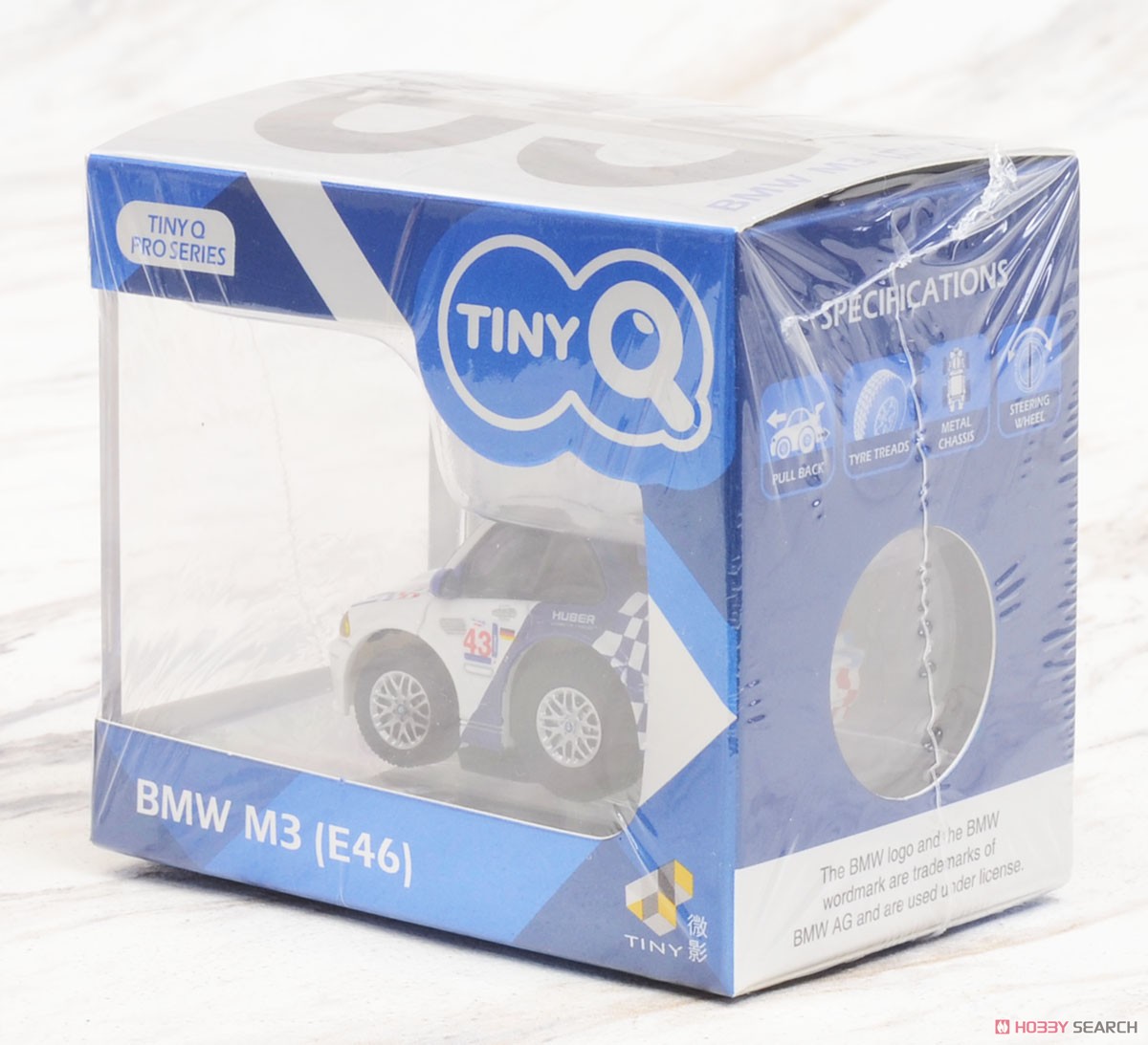 TinyQ BMW M3 E46 (No.43) (玩具) パッケージ1