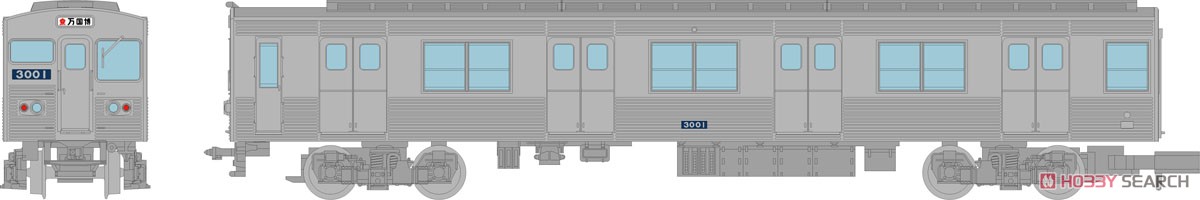 鉄道コレクション 大阪市交通局 地下鉄御堂筋線 30系ステンレス車 EXPO`70 基本4両セット (基本・4両セット) (鉄道模型) その他の画像1