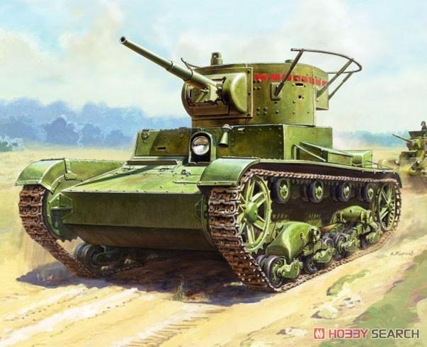 T-26 ソビエト軽戦車 1933年製 (プラモデル) その他の画像1