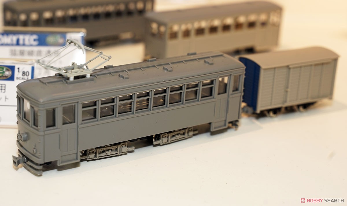 鉄道コレクション ナローゲージ80 猫屋線直通用路面電車＋貨車セット (2両セット) (鉄道模型) その他の画像1