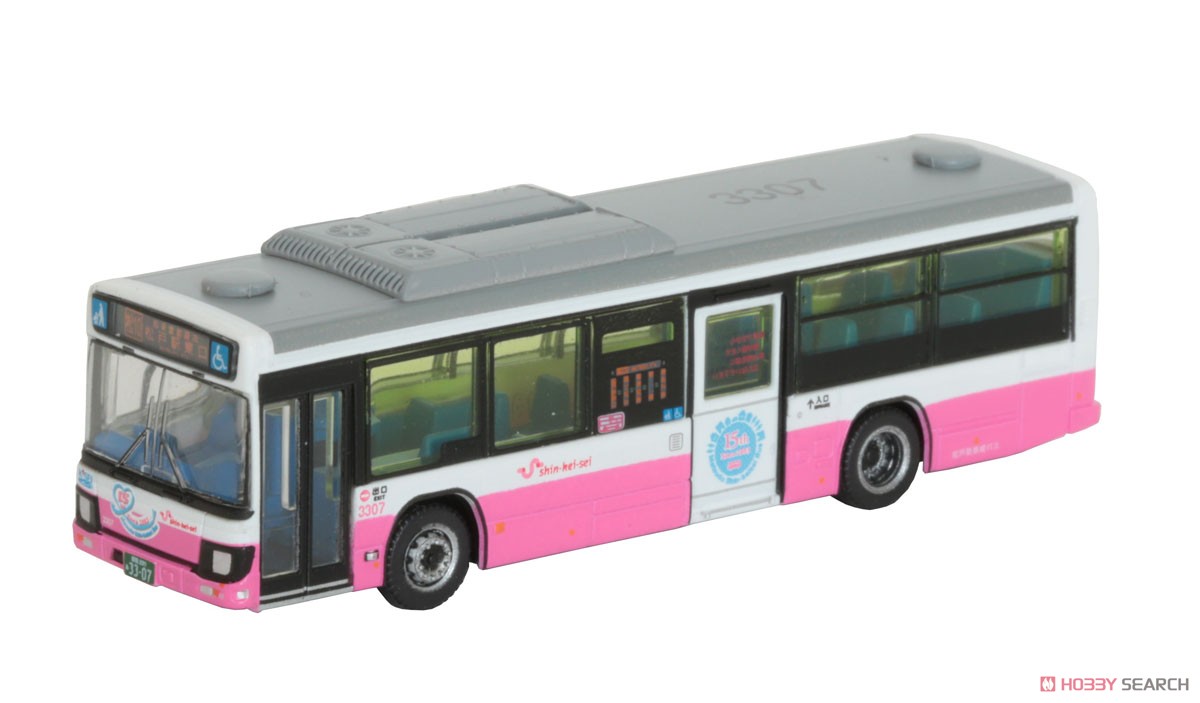 The Bus Collection Matsudo Shin-Keisei Bus 15th Anniversary Shin-Keisei Train Design Bus (Model Train) Item picture1