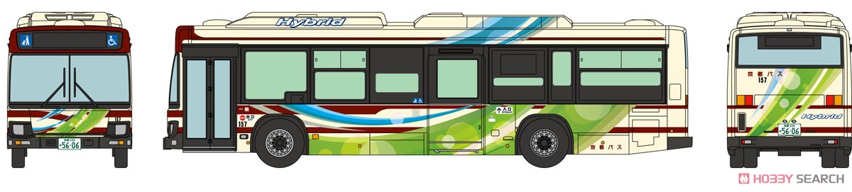 全国バスコレクション [JB076] 京都バス (京都府) (鉄道模型) その他の画像1