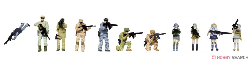 The Human 130 Airsoft People (Model Train) Item picture1