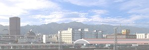 Panorama Series Container Yard, 2003 (Background) (Model Train)