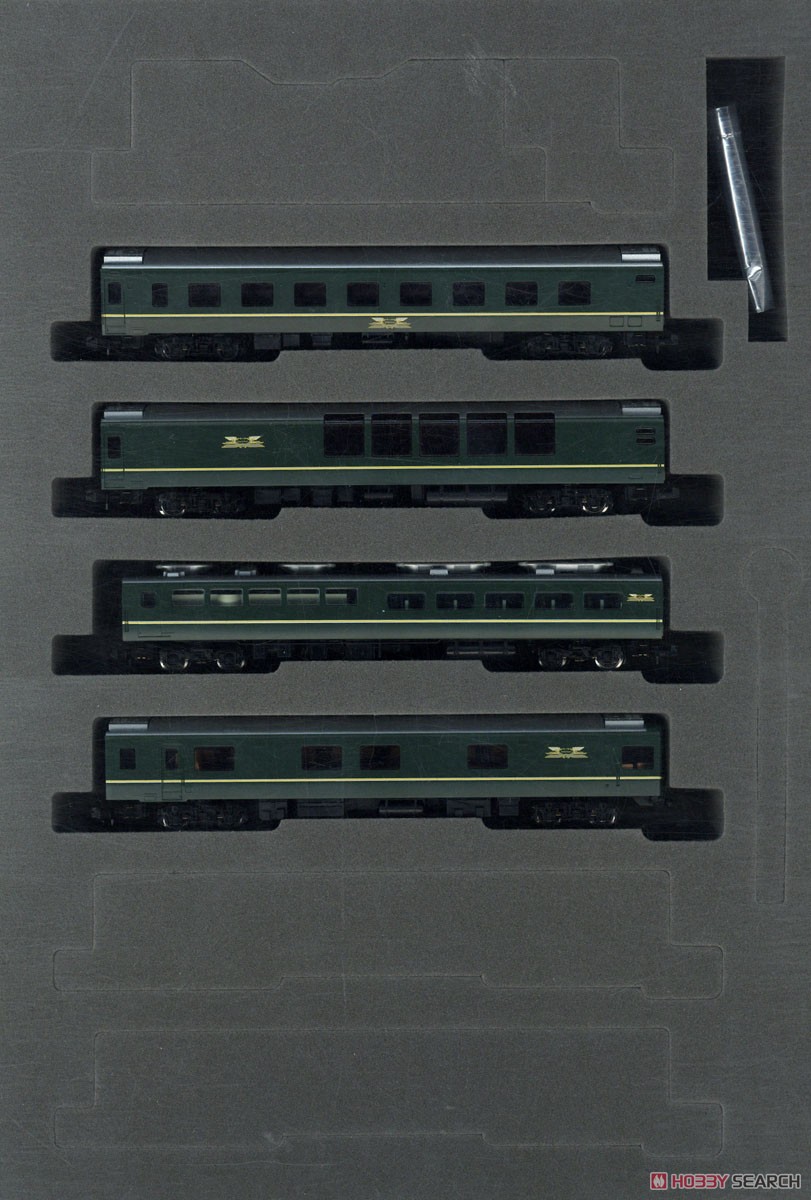 JR 24系25形 特急寝台客車 (トワイライトエクスプレス) 増結セットA (4両セット) (鉄道模型) 商品画像1