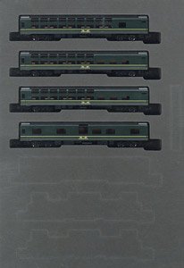 J.R. Limited Express Sleeping Cars Series 24 Type 25 `Twilight Express` Additional Set B (Add-On 4-Car Set) (Model Train)
