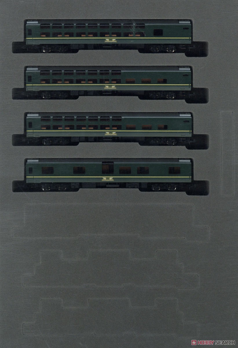 JR 24系25形 特急寝台客車 (トワイライトエクスプレス) 増結セットB (4両セット) (鉄道模型) 商品画像1