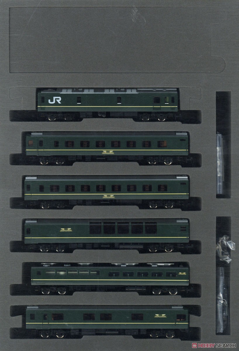 JR 24系25形 特急寝台客車 (トワイライトエクスプレス) 基本セットB (6両セット) (鉄道模型) 商品画像1