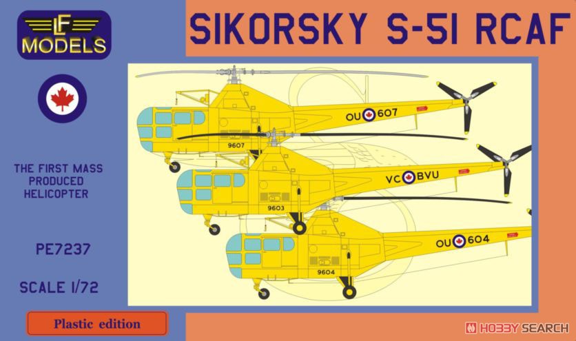 Sikorsky S-51 RCAF (Plastic model) Package1