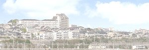Panorama Series Neighboring Towns (Background) (Model Train)