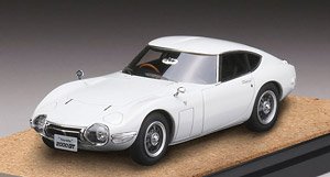 Toyota 2000GT (MF10) (ペガサスホワイト) (ミニカー)