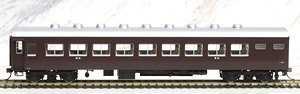 1/80(HO) J.N.R. Passenger Car Type OHANE17 (Brown) (Model Train)