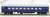 1/80(HO) J.N.R. Passenger Car Type OHANE17 (Blue) (Model Train) Item picture1