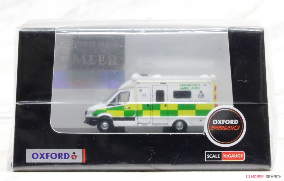 (N) メルセデス 救急車 スコットランド救急サービス (鉄道模型) パッケージ1