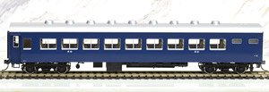 1/80(HO) J.N.R. Passenger Car Type OHANE17 (Electric Heating / Blue) (Model Train)