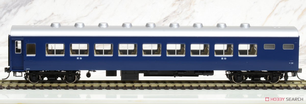 16番(HO) 国鉄客車 オハネ17形 (電気暖房・青色) (鉄道模型) 商品画像1