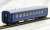 1/80(HO) J.N.R. Passenger Car Type OHANE17 (Electric Heating / Blue) (Model Train) Item picture2