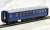 1/80(HO) J.N.R. Passenger Car Type OHANE17 (Electric Heating / Blue) (Model Train) Item picture3