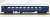 1/80(HO) J.N.R. Passenger Car Type OHANE17 (Electric Heating / Blue) (Model Train) Item picture1